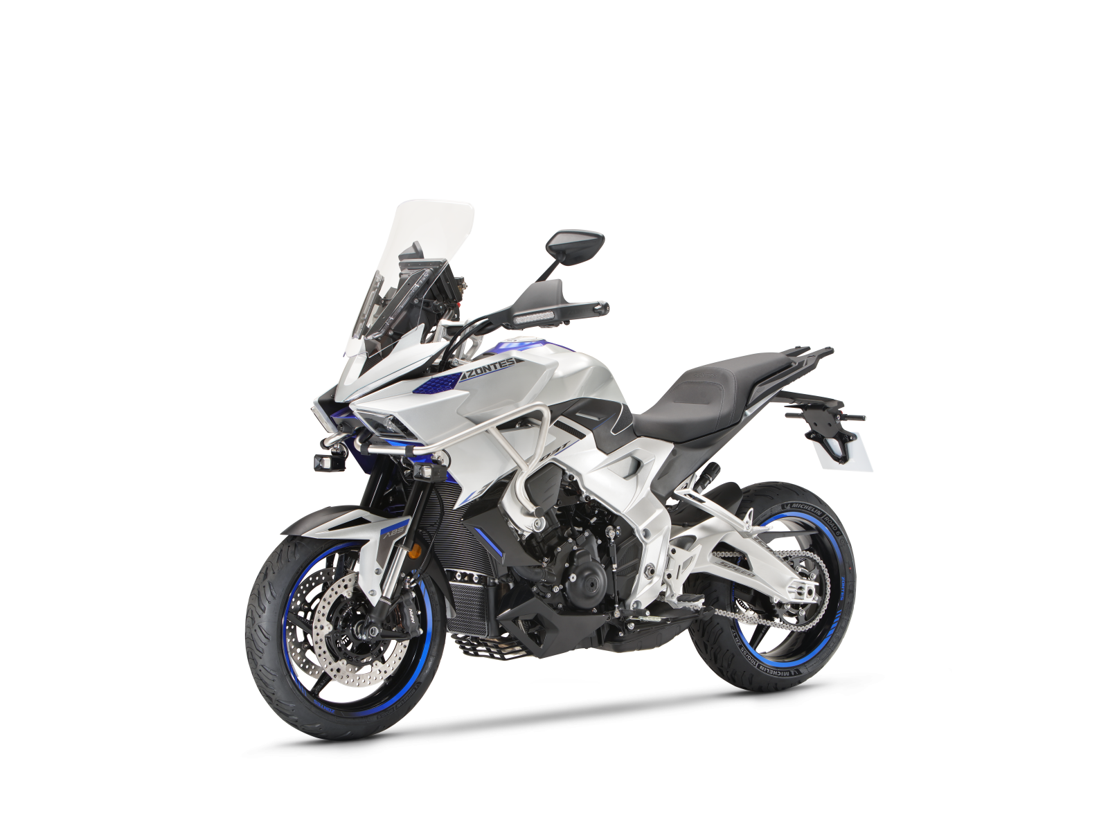 Мотоцикл ZONTES ZT703-T Silver Blue 2026